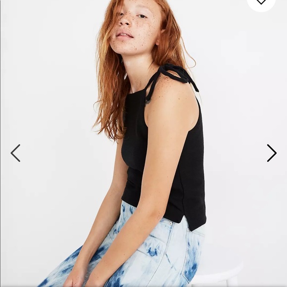 3/$15 Madewell shoulder tie top - Picture 3 of 13